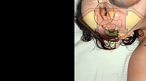 i warned quinnmarie xo about cumming on her glasses oops just a bit but she's wild silly