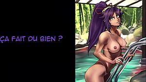 blonde hentai babe yoruichi JOI commands you CUM hard en français!