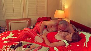 pov granny carmen claus cheats with elf santa interrupts