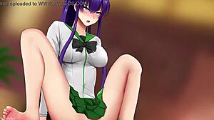 saeko busujima gets rough creampie pussy fuck in 4k deityhelles hentai parody 😈💦