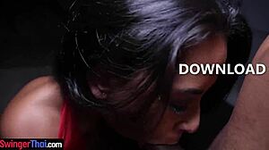 Horny Latina Mikaelly Souza Takes Monster Cock Deep in Tight Bubble Butt Hole!