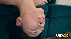 Two Russian lesbians lick each other's wet holes hungrily