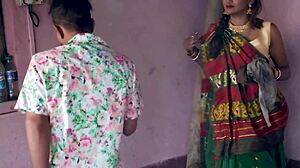 Indian bhabhi screams riding devar's cock outdoor hairy pussy creampie squirt