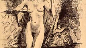 Vintage Erotic Cartoon Art Collection