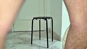 wanna see her grind that stool till she explodes hard?