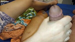 Dorynha's daily bdsm handjob shorts for master husband tease