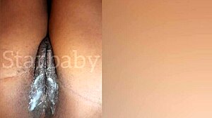 my pussy creamed up after fingering 😍💦