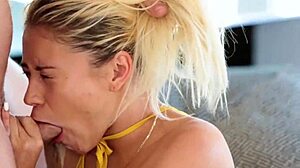 瘦小18+AV妹吸屌后猛吃肛交