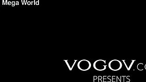 Brunette babe seduces with wet pussy licking and creampie riding trailer