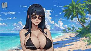 curvy college babe with huge tits and monster cock outfit in 3d porn mysteria 48