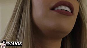 Britney Amber rims desperate housewife ass in lingerie heels