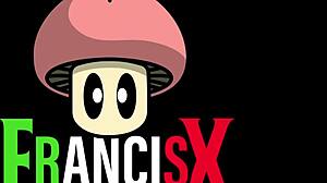 two blondes share cock ending in creampie pussy fill