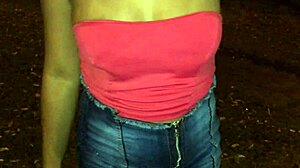 safada casada hooks stranger for outdoor bang