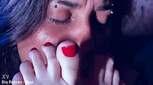 Rotten Venus Tickles Bound Bia's Perfect Bare Feet