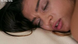 shameless housewife latoya stuffs every hole with bbc while hubby's cucked in creampie interracial frenzy