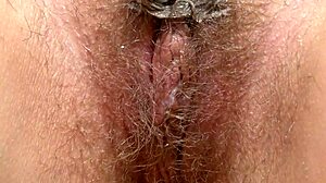 fuckin my hairy pussy bottle in stockings closeup