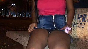 safada casada hooks stranger for outdoor bang