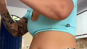 Married Woman Live In Short Clothes Almost Naked!