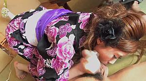 japanese slut gets clit vibed then rides huge cock poolside gangbang creampie 😍🍆💦