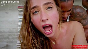 how does lily phillips handle 5 bbc gangbang double penetration?