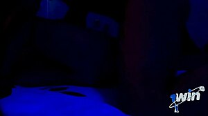 sensual homemade sex plays with music in background as brunette rides cock slow