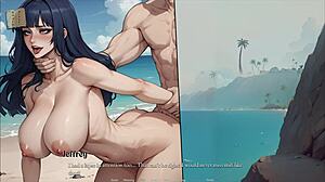 curvy college babe with huge tits and monster cock outfit in 3d porn mysteria 48