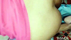 indian bhabhi moans in hindi during hardcore anal pounding