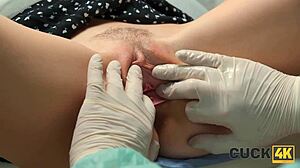 cure your little 18+ pussy with a sneaky doctor touch maybe?