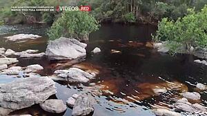 Follada al aire libre en sendero Chapada Diamantina - ¡Emoción pública Alemaohub!