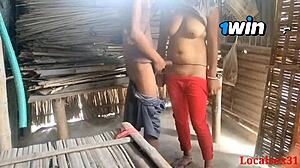 hey village wife why bend over for outdoor doggystyle anal bang in ranch fields!!