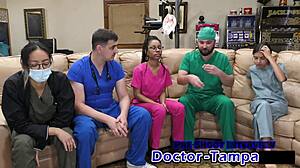 Dr Tampa's Corporate Slave Aria Nicole: Behind Scenes BDSM Nurse Humiliation