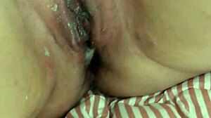 i saw my cheating big ass wife get creampied deep inside her wet pussy damn