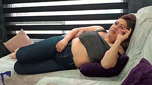 Mature Latina MILF Friend's Homemade Blowjob and Doggystyle Cheating Creampie!