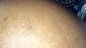 Fan-sent bottle ride fists pussy to squirting cum explosion