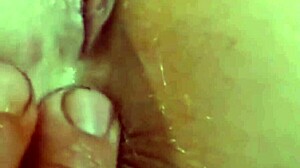 Wet pussy gaping from doggystyle assplay and rimming