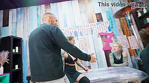 纹身梅里大屌四人行猛操湿漉漉！😈🍆💦