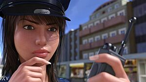 Emma's Public Tease: Big Ass Dance Turns Prostitute Game Wild