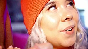 cute-faced colombian bbw wraps lips around cock to complete her day