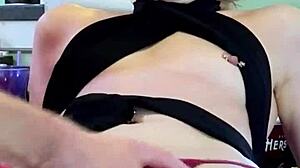 wanna watch this horny wife get fisted hard on the kitchen counter?