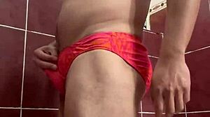 mexican girl pees in shower for sugar daddy's special request