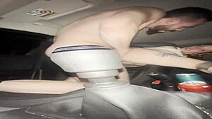 i wrecked this redhead whore in the car for cash