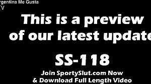 amateur yoga teen's huge bubble butt cameltoe in spandex shakes wildly!