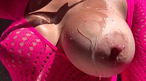 Italian Milf Artemisia Love Juicy Big Tits Outdoor Water Play