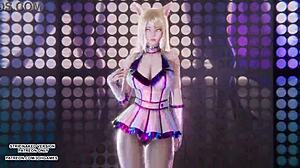 mmd ahri kpop dance gets sexy 😍🔥 league hentai uncensored