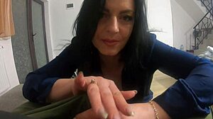 Milfycalla Face Fucks Cum Dripping in Slutty Down Jacket