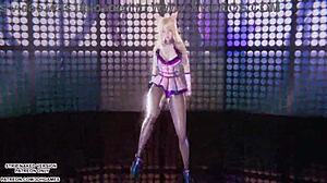 mmd ahri kpop dance gets sexy 😍🔥 league hentai uncensored