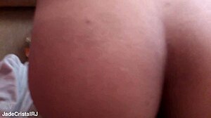 Brazilian Brunette Flashes Shaved Pussy Vidigal Trailer