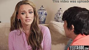 Big Tits Blonde Milf Stepmom Fucks Horny Stepteen Doggystyle