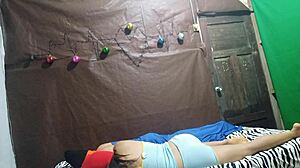 crazy ghost haunts colombian couple fucking on taboo bed real homemade exclusive