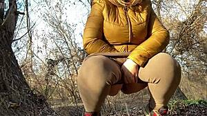 oh man this mature mother-in-law's wet pussy water world drips everywhere